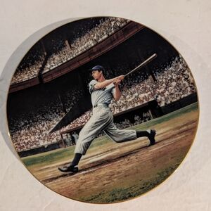 The Bradford Exchange Joe DiMaggio The Streak Collectors Plate